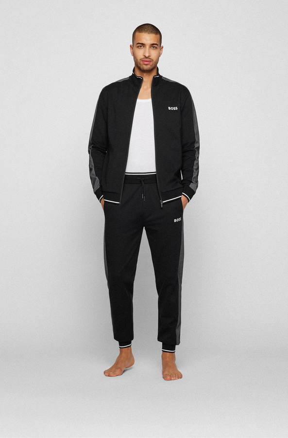 ΠΑΝΤΕΛΟΝΙ ΦΟΡΜΑΣ BOSS LOUNGEWEAR - 001 ΜΑΥΡΟ